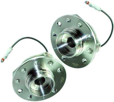 Vauxhall Astra H, Zafira B Front Wheel Hubs & Bearings 5 Stud & Abs Sensors Pair