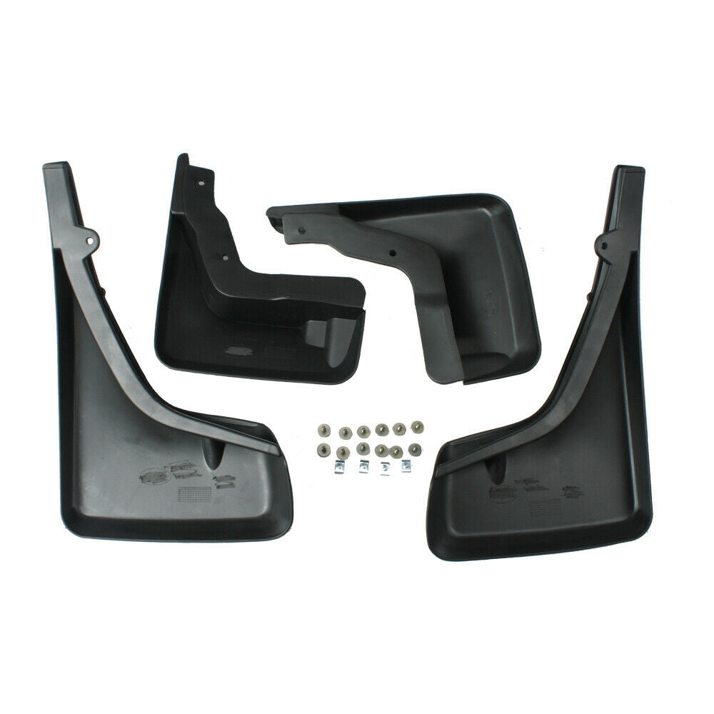 Front & Rear Mudflap Set Mud Flaps Kit Lr003322 Lr003324 For Land Rover Freelander 2