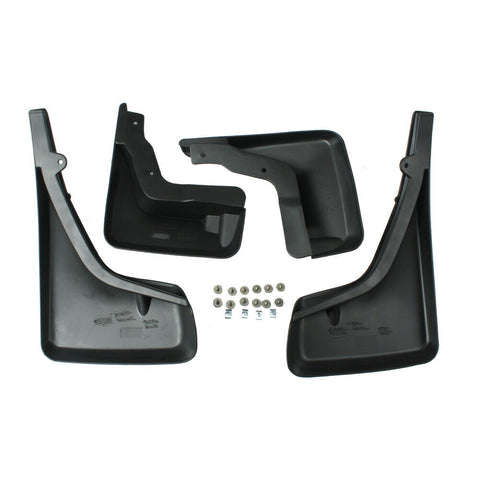 Front & Rear Mudflap Set Mud Flaps Kit Lr003322 Lr003324 For Land Rover Freelander 2