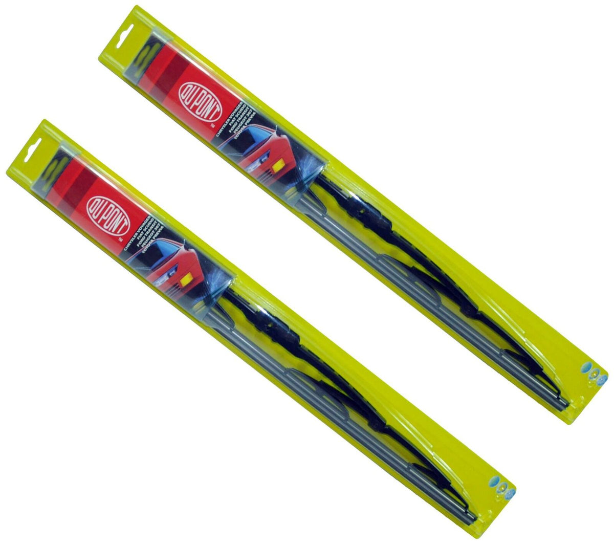 Genuine DUPONT Traditional Wiper Blades set of 17"/431mm/43cm + 17"/431mm/43cm