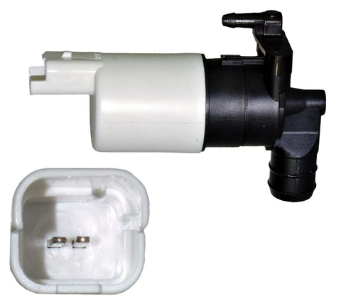 Single Outlet Windscreen Washer Pump For Citroen, Dacia, Fiat, Peugeot, Toyota & Vauxhall/Opel Awp27
