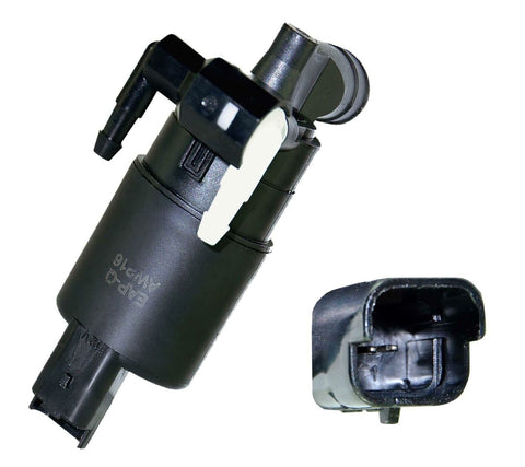 Twin Outlet Washer Pump For Windscree Cleaning System For Citroen, Peugeot & Renault Awp16