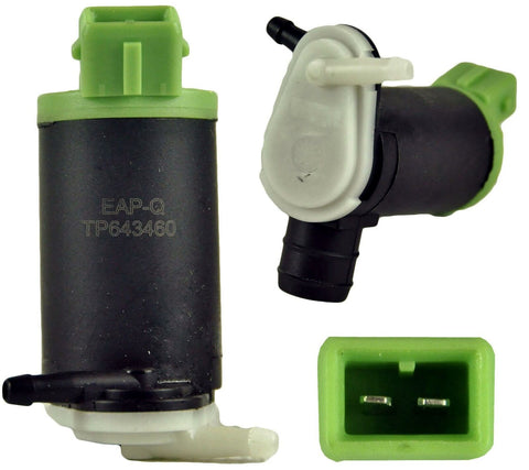 Front Twin Outlet Windscreen Washer Pump For Citroen, Fiat, Lancia & Peugeot 9613258180