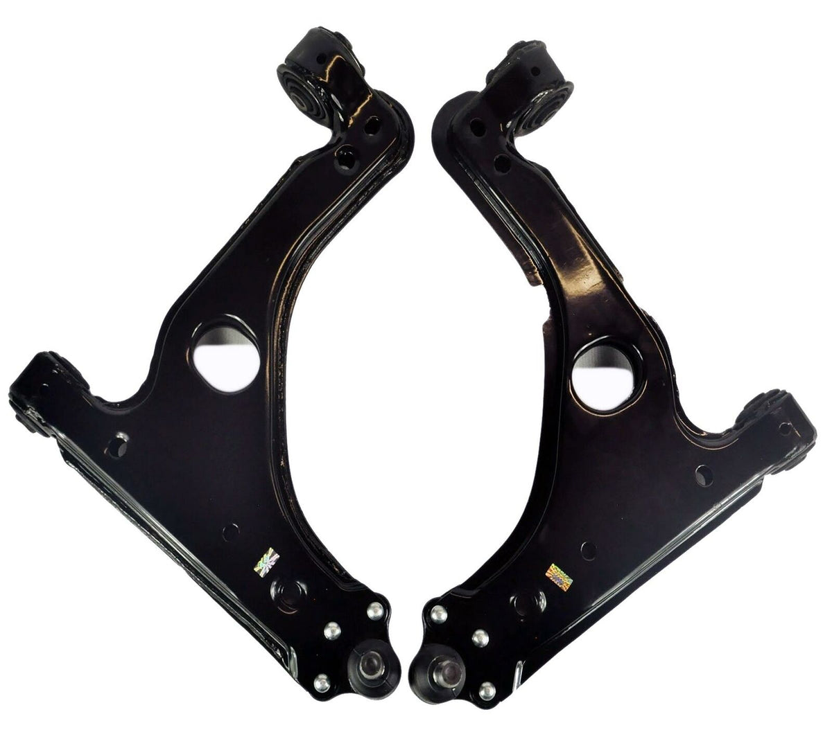 Pair Of Front Lower Wishbone Control Arms For Chevrolet Zafira F75 & Vauxhall Meriva, Signum, Astra, Zafira