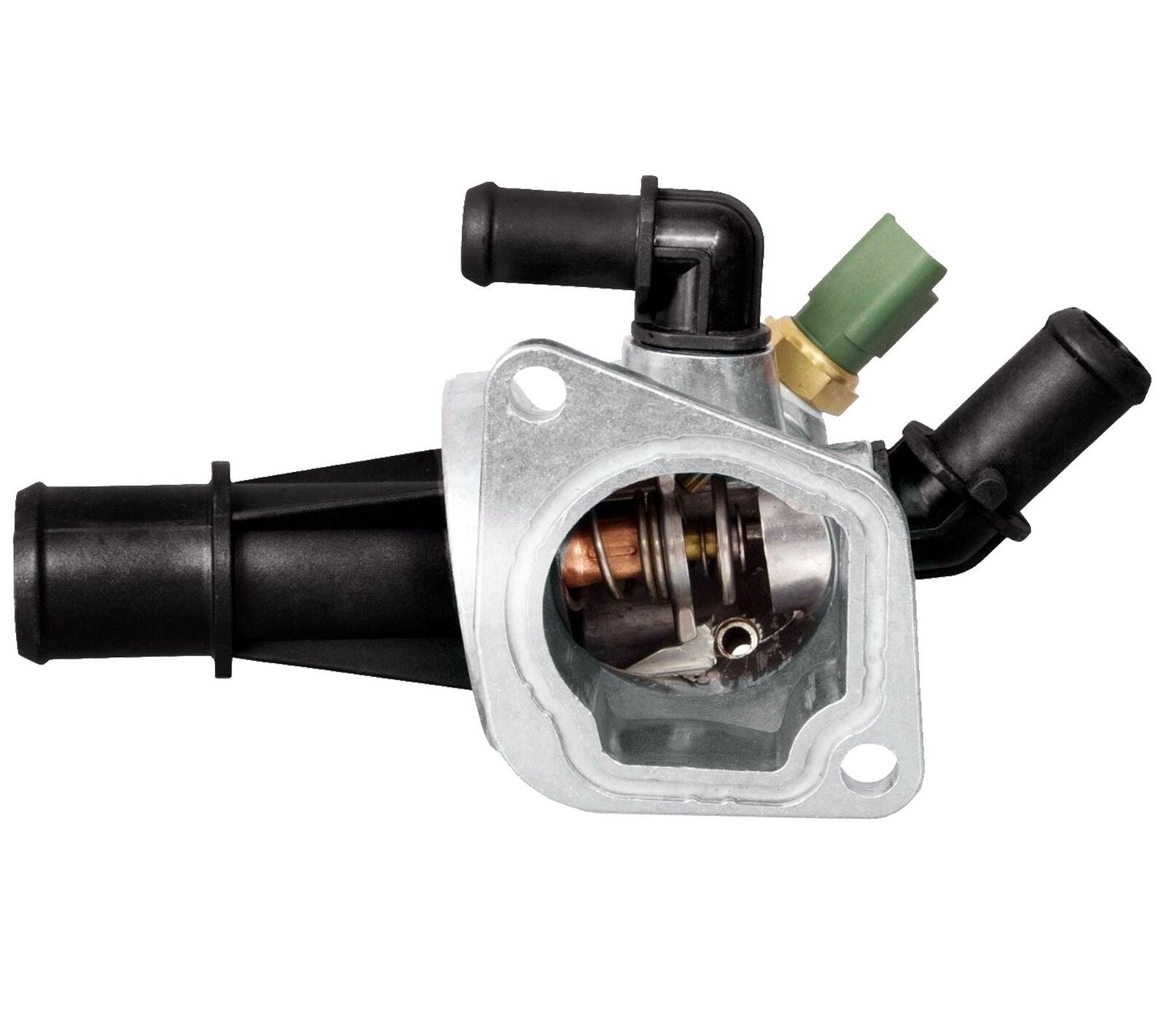 Thermostat With Housing + Sensor For Fiat, Ford, Lancia, Suzuki & Vauxhall/Opel 93177343