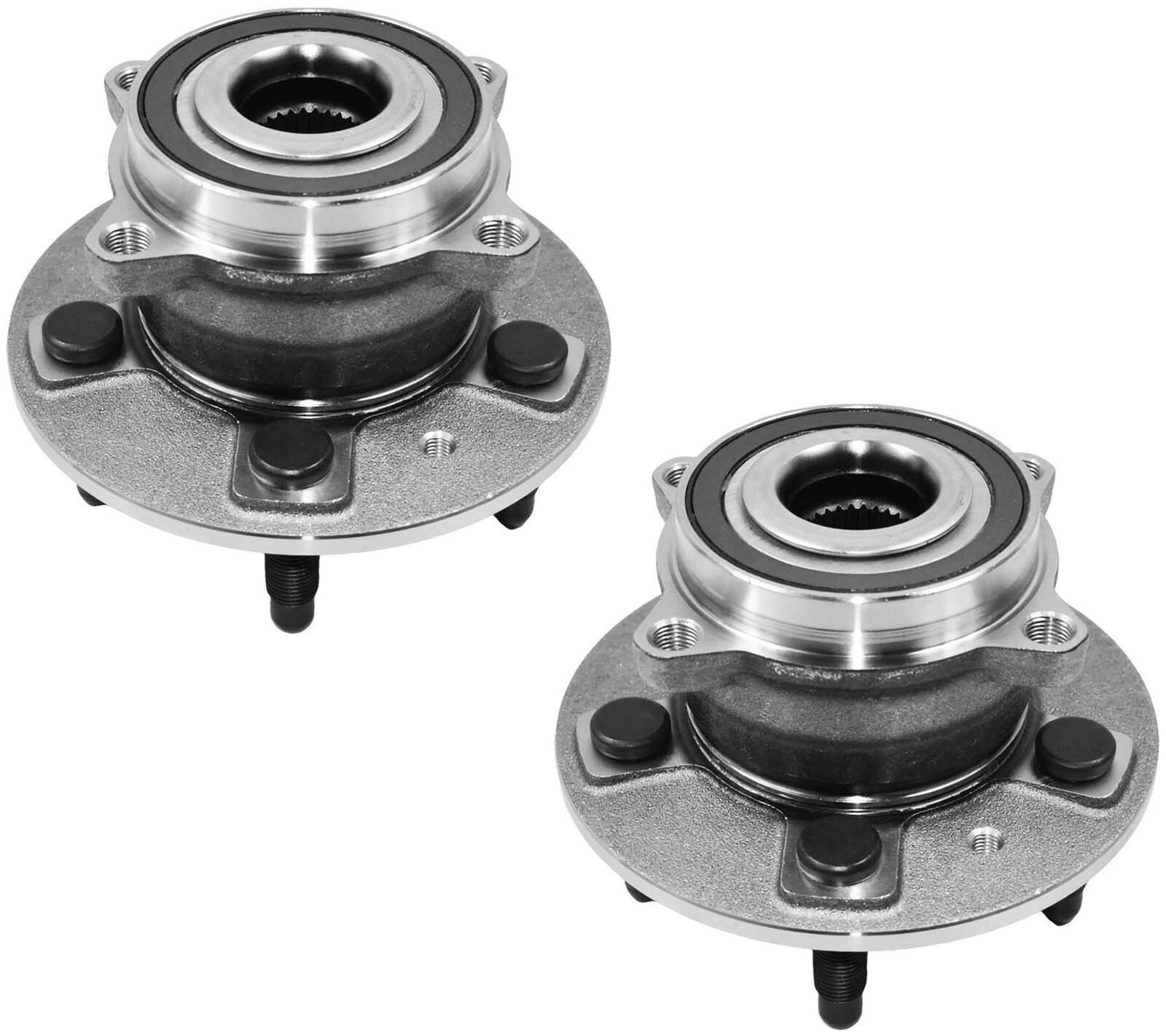 Rear Left-Right Pair of Wheel Bearing Assembly for Tesla Model S X (5YJS)