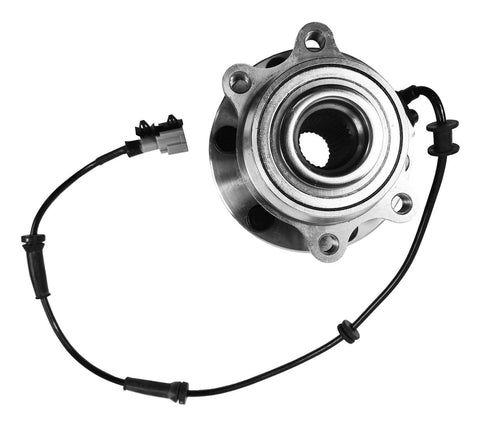 Front Hub Wheel Bearing Kit Inc ABS Sensor For Nissan Pathfinder R51