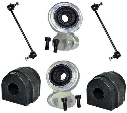 BMW E46 FRONT STABILIZER ANTI ROLL BAR RUBBER BUSHES,DROP LINKS & BUSHES