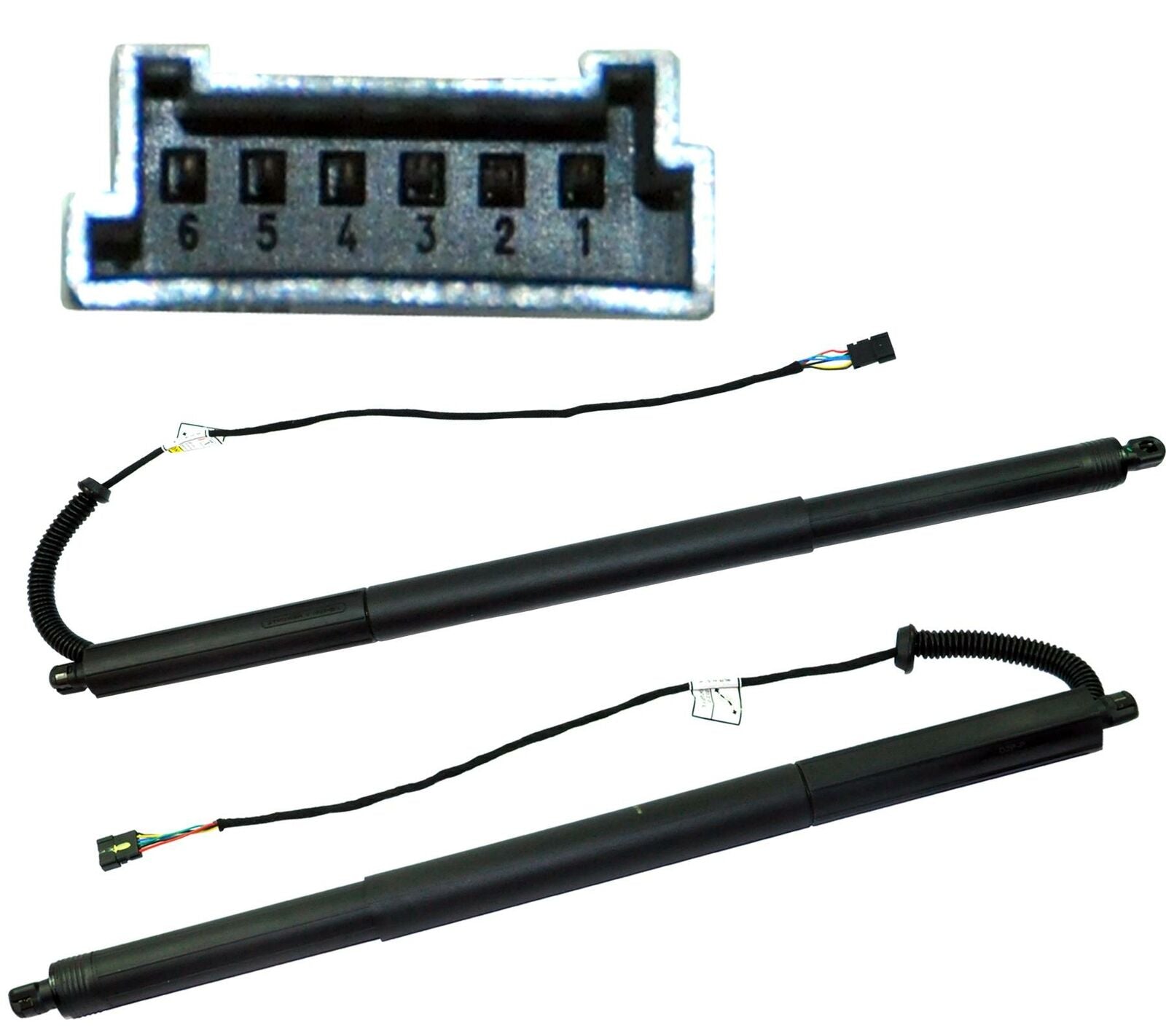 Powerise Gas Spring Boot Cargo Area Rear Right & Left For Bmw X3 F25 51247432742, 51247432741