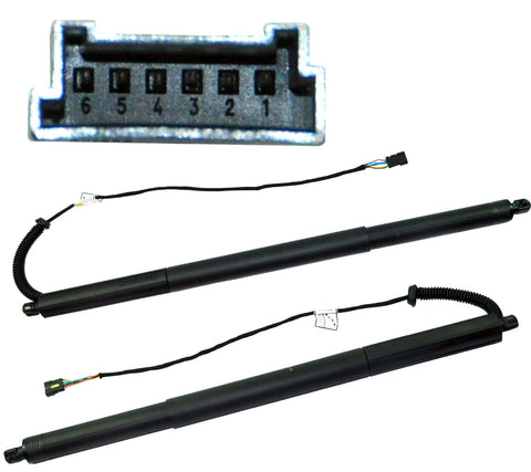 Powerise Gas Spring Boot Cargo Area Rear Right & Left For Bmw X3 F25 51247432742, 51247432741