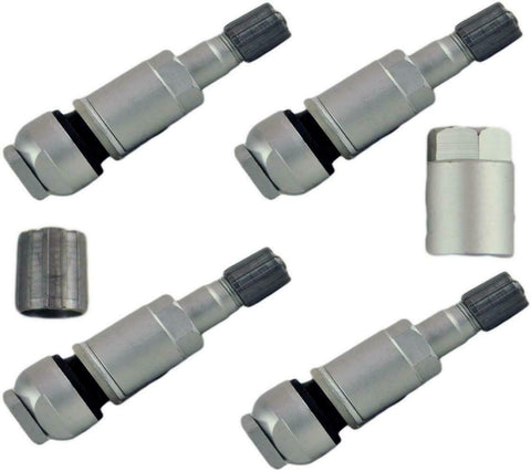 Tpms Tyre Pressure Sensor Valve Repair Kit X4 For Chrysler, Jeep & Dodge 56029359Aa, 56053031Ac, 56053031Ad