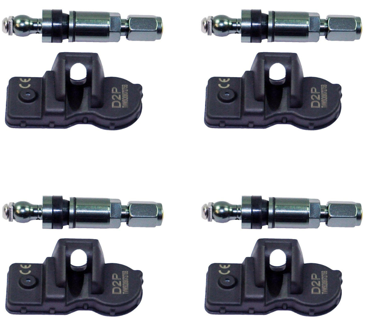 Set Of 4 Tyre Pressure Sensor Tpms Valve For Audi/Vw/Seat/Skoda/Bentley/Porsche-D2P Autoparts